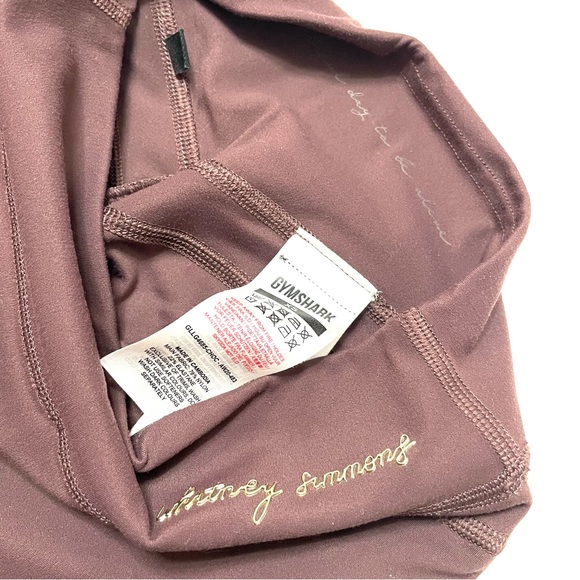 Whitney Simmons x Gymshark Cherry Chocolate Leggings Sz XS - Picture 2 of 7
